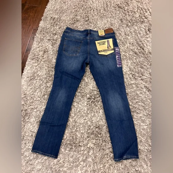 NWT Seven jeans. Men’s super stretch, power straight. 36x34 - Picture 5 of 9